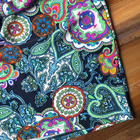 Jude Connally Jude cloth paisley shorts size large - Picture 4 of 6